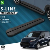 S-Dizayn Ford Connect 2 S-Line Siyah Yan Basamak 183 Cm 2014-2023 A+ Kalite thumbnail 1