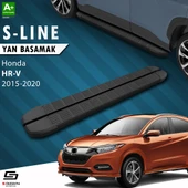 S-Dizayn Honda HR-V 2 S-Line Siyah Yan Basamak 173 Cm 2015-2020 A+ Kalite thumbnail 1