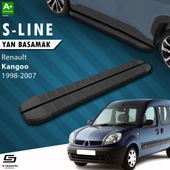 S-Dizayn Renault Kangoo S-Line Siyah Yan Basamak 183 Cm 1998-2007 A+ Kalite thumbnail 1