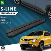 S-Dizayn Nissan Juke S-Line Siyah Yan Basamak 173 Cm 2010-2018 A+ Kalite thumbnail 1