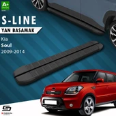 S-Dizayn Kia Soul S-Line Siyah Yan Basamak 173 Cm 2009-2014 A+ Kalite thumbnail 1