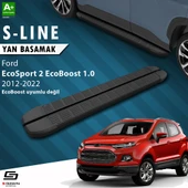 S-Dizayn Ford EcoSport 2 S-Line Siyah Yan Basamak 173 Cm 2012-2022 A+ Kalite thumbnail 1