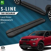 S-Dizayn Land Rover Discovery 5 S-Line Siyah Yan Basamak 193 Cm 2017 Üzeri A+ Kalite thumbnail 1