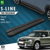 S-Dizayn Skoda Yeti S-Line Siyah Yan Basamak 173 Cm 2009-2017 A+ Kalite thumbnail 1