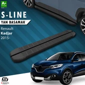 S-Dizayn Renault Kadjar S-Line Siyah Yan Basamak 173 Cm 2015-2022 A+ Kalite thumbnail 1