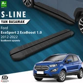 S-Dizayn Ford EcoSport 2 EcoBoost 1.0 S-Line Siyah Yan Basamak 173 Cm 2012-2022 A+ Kalite thumbnail 1