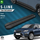 S-Dizayn Seat Ateca S-Line Siyah Yan Basamak 173 Cm 2017 Üzeri A+ Kalite thumbnail 1