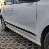 S-Dizayn VW Polo ABS Plastik Yan Kapı Koruma Çıtası 2009-2021 A+ Kalite thumbnail 6