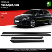 S-Dizayn Hyundai i20 ABS Plastik Yan Kapı Koruma Çıtası 2021 Üzeri A+ Kalite thumbnail 1