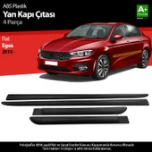 S-Dizayn Fiat Egea ABS Plastik Yan Kapı Koruma Çıtası 2015-2020 A+ Kalite thumbnail 1