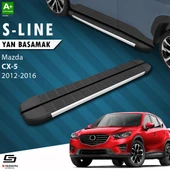 S-Dizayn Mazda CX-5 S-Line Aluminyum Yan Basamak 183 Cm 2012-2016 A+ Kalite thumbnail 1