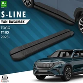 S-Dizayn TOGG T10X S-Line Siyah Yan Basamak 203 Cm 2023 Üzeri A+ Kalite thumbnail 1