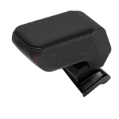 S-Dizayn Seat Ibiza ABS Vidalı Kol Dayama Kolçak Siyah 2017 Üzeri A+Kalite thumbnail 2