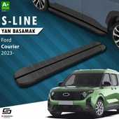 S-Dizayn Ford Courier 2 S-Line Siyah Yan Basamak 183 Cm 2023 Üzeri A+ Kalite thumbnail 1