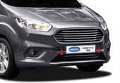 OMSA Ford Courier Krom Ön Tampon Çıtası 2 Parça 2018-2023 Arası - 3