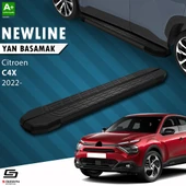 S-Dizayn Citroen C4 X NewLine Siyah Yan Basamak 183 Cm 2022 Üzeri A+ Kalite thumbnail 1