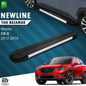S-Dizayn Mazda CX-5 NewLine Aluminyum Yan Basamak 183 Cm 2012-2016 A+ Kalite thumbnail 1