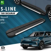 S-Dizayn Skywell ET5 S-Line Aluminyum Yan Basamak 193 Cm 2021 Üzeri A+ Kalite thumbnail 1