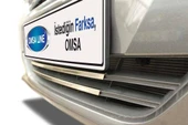 OMSA Ford Courier Krom Ön Tampon Çıtası 2 Parça 2014-2017 Arası thumbnail 4