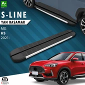 S-Dizayn MG HS S-Line Aluminyum Yan Basamak 183 Cm 2021-2024 A+ Kalite thumbnail 1