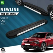 S-Dizayn Citroen C4 X NewLine Aluminyum Yan Basamak 183 Cm 2022 Üzeri A+ Kalite thumbnail 1