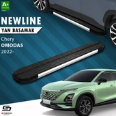 S-Dizayn Chery Omoda5 NewLine Krom Yan Basamak 183 Cm 2022 Üzeri A+ Kalite thumbnail 1