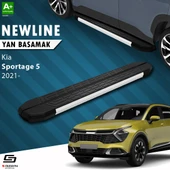 S-Dizayn Kia Sportage 5 NewLine Aluminyum Yan Basamak 173 Cm 2021 Üzeri A+ Kalite thumbnail 1