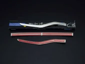 OMSA Hyundai i20 Krom Arka Tampon Çıtası 3 Parça 2018-2020 Arası thumbnail 3