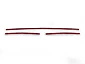 OMSA VW T6 Transporter Kırmızı Krom Ön Tampon Çıtası Comfortline & Highline 3 Parça 2015-2019 Arası thumbnail 1