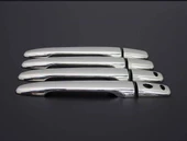 OMSA Mitsubishi Lancer Krom Kapı Kolu 8 Parça Tek Delik Çift Sensörlü 2007 ve Sonrası thumbnail 4