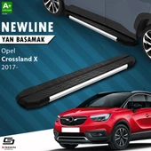 S-Dizayn Opel Crossland X NewLine Krom Yan Basamak 173 Cm 2017 Üzeri A+ Kalite thumbnail 1