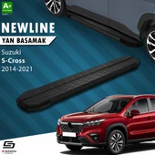 S-Dizayn Suzuki SX4 2 S-Cross NewLine Siyah Yan Basamak 173 Cm 2014-2021 A+ Kalite thumbnail 1