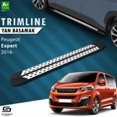 S-Dizayn Peugeot Expert 3 Kısa Şase TrimLine Gri Yan Basamak 213 Cm 2016 Üzeri A+ Kalite thumbnail 1