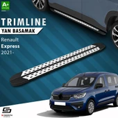 S-Dizayn Renault Express TrimLine Gri Yan Basamak 207 Cm 2021 Üzeri A+ Kalite thumbnail 1