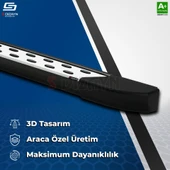 S-Dizayn Citroen Jumpy 3 Uzun Şase TrimLine Gri Yan Basamak 248 Cm 2016 Üzeri A+ Kalite thumbnail 4