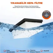 WORX WA6078 WX031 Şarjlı Süpürge İçin Yedek HEPA Filtre thumbnail 3