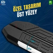 S-Dizayn Opel Combo E Uzun Şase NewLine Aluminyum Yan Basamak 213 Cm 2018 Üzeri A+ Kalite thumbnail 3
