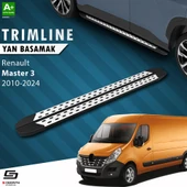 S-Dizayn Renault Master 3 Uzun Şase TrimLine Gri Yan Basamak 349 Cm 2010 Üzeri A+ Kalite thumbnail 1