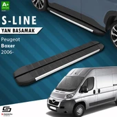 S-Dizayn Peugeot Boxer 3 Orta Şase S-Line Aluminyum Yan Basamak 253 Cm 2006 Üzeri A+ Kalite thumbnail 1