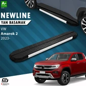 S-Dizayn VW Amarok 2 NewLine Aluminyum Yan Basamak 203 Cm 2023 Üzeri A+ Kalite thumbnail 1