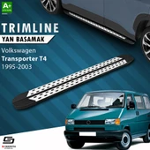 S-Dizayn VW Transporter T4 Kısa Şase TrimLine Gri Yan Basamak 215 Cm 1995-2003 thumbnail 1