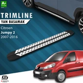 S-Dizayn Citroen Jumpy 2 Uzun Şase TrimLine Gri Yan Basamak 230 Cm 2007-2016 thumbnail 1