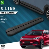 S-Dizayn BYD Atto 3 S-Line Siyah Yan Basamak 193 Cm 2022 Üzeri thumbnail 1