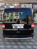 OMSA VW T6 Transporter Arka Koruma Krom Boru Çap:60 Plastik Kapak 2015-2019 Arası - 3