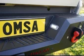 OMSA Mitsubishi L200 Dakar V2 Çelik Arka Tampon Ledli Sensörlü-Sensörsüz 2020-2024 Arası thumbnail 10