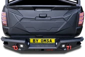 OMSA Mitsubishi L200 Dakar V2 Çelik Arka Tampon Ledli Sensörsüz 2020 ve Sonrası thumbnail 1