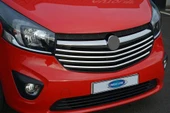OMSA Opel Vivaro Krom Ön Panjur 4 Parça 2014-2018 Arası thumbnail 1