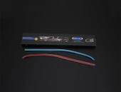 OMSA Fiat Doblo Krom Cam Alt Çıtası 2 Parça 2022 ve Sonrası thumbnail 2