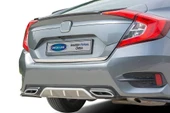 OMSA Honda Civic FC5 Krom Bagaj Alt Çıta 2016-2021 Arası thumbnail 1
