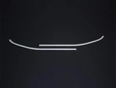 OMSA Fiat Doblo Krom Cam Alt Çıtası 2 Parça 2022 ve Sonrası thumbnail 1